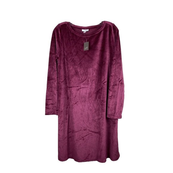 J. Jill Dresses Pure Jill J Jill Womens Shirt Dress Sz S Velour